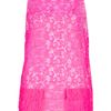 Msgm Floral Lace Vest in Purple (floral) - Lyst