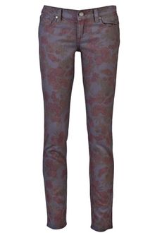 Paige Skyline Ankle Jean - Lyst