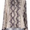 P.a.r.o.s.h. Python Print Shirt in Brown - Lyst