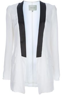 Pierre Balmain Contrast Smoking Jacket - Lyst