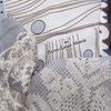 Pierre Louis Mascia Lace Detail Scarf in Gray (grey) - Lyst