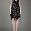 Ralph Lauren Blue Label Spaghetti Strap Dress in Black - Lyst