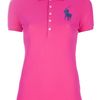 Ralph Lauren Blue Label Classic Polo in Pink - Lyst