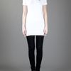 Ralph Lauren Blue Label Long Polo Shirt in White - Lyst