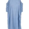 Richard Nicoll Striped Dress in Blue - Lyst