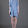 Richard Nicoll Striped Dress in Blue - Lyst