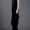 Rick Owens Bandaeu Silk Dress in Black - Lyst