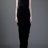 Rick Owens Bandaeu Silk Dress in Black - Lyst