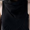 Rick Owens Silk Crepe Dress in Black - Lyst