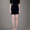 Roland Mouret Cowl Neck Dress in Black - Lyst