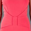 Roland Mouret Sleeveless Fold Detail Dress in Purple (coral) - Lyst
