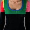 Sonia By Sonia Rykiel Colour Block Sweater in Multicolor (black) - Lyst