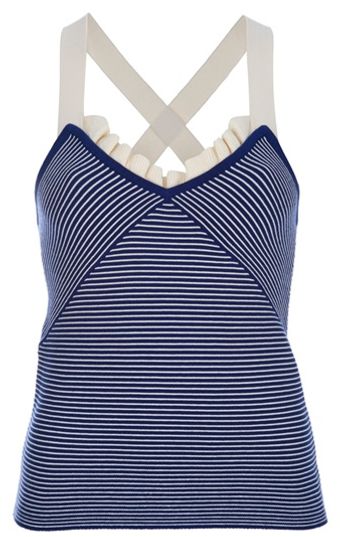Sonia By Sonia Rykiel Striped Vest Top - Lyst