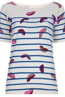 Sonia By Sonia Rykiel Printed Top - Lyst
