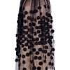 Stella Mccartney Dotted Gauze Dress in Black - Lyst
