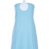 Tara Jarmon Ring Neck Dress in Blue - Lyst