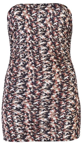 Tomas Maier Ruched One Piece in Purple (camo) - Lyst