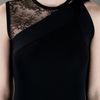 Valentino Lace Detailed Dress in Black - Lyst