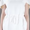 Valentino Belted Dress in White - Lyst
