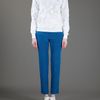 Vanessa Bruno Athé Pattern Knit Jumper in White - Lyst