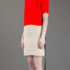 Vionnet Colour Block Dress in Multicolor - Lyst