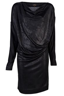 Vivienne Westwood Anglomania Drape Dress L/s - Lyst
