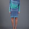 Vivienne Westwood Anglomania Draped Dress in Blue (grey) - Lyst