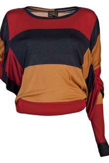 Vivienne Westwood Anglomania Tiger Striped Ls Top - Lyst