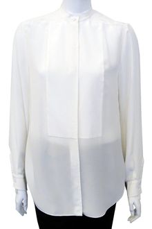 3.1 Phillip Lim Tux Shirt with Asymmetrical Cuffs in Antique White - Lyst
