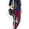 Alexander Wang Knitted Paneled Leggingsstyle Pants in Brown (berry) - Lyst
