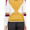 Alexander Wang Meshpaneled Fineknit Cardigan in Multicolor (white) - Lyst