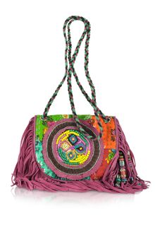 Antik Batik Hida Embroidered Crossbody Bag - Lyst