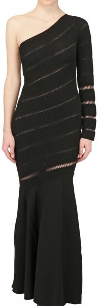 Antonio Berardi Ajour On Milano Stitch Dress - Lyst