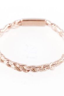 Ayako Kanari Magnitude Plait Thin Ring Auburn - Lyst