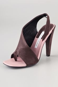 Diane Von Furstenberg Morocco Asymmetrical Sandals - Lyst