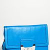 Diane Von Furstenberg Harper Large Envelope Clutch in Blue (peacock) - Lyst