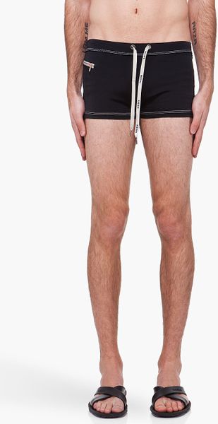 Diesel  Aloha Swim Shorts in Black for Men - Lyst