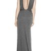 Elizabeth And James Molly Openback Jersey Maxi Dress in Gray (anthracite) - Lyst