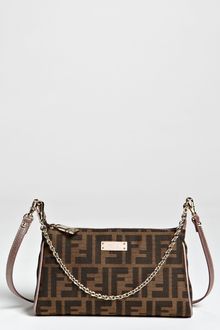 Fendi Zucca Mini Shoulder Bag - Lyst