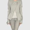 Gareth Pugh Blazer in Gray (grey) - Lyst