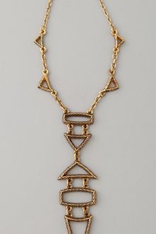 House Of Harlow Small Geometric Drop Necklace - Lyst