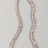 House Of Harlow Bar Necklace White Gold in White (silver) - Lyst