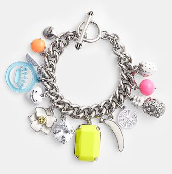 Juicy Couture Palm Beach Poolside Charm Bracelet - Lyst