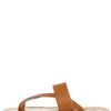 K. Jacques Crisscross Flat Thong Sandal in Brown (natural) - Lyst