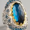 Konstantino London Blue Topaz Ring in Blue (7) - Lyst
