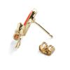 Modcloth Tied By Tied Earrings in Orange (gold) - Lyst