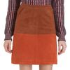 Opening Ceremony Colorblock Skirt in Brown (tobacco) - Lyst