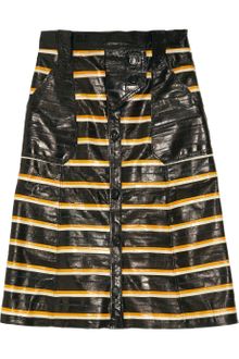 Proenza Schouler Striped Eel Skirt - Lyst