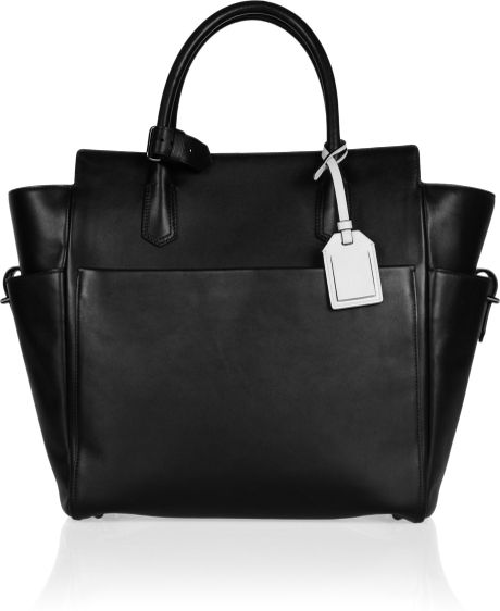 Reed Krakoff Atlantique Leather Tote in Black - Lyst