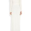 Roberto Cavalli Cutout Embellished Jersey Gown in White - Lyst